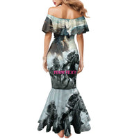 Personalized Pegasus Horse Racing 2025 Mermaid Dress Soar to Victory - Wonder Print Shop