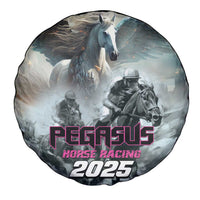 Pegasus Horse Racing 2025 Spare Tire Cover Soar to Victory - Wonder Print Shop