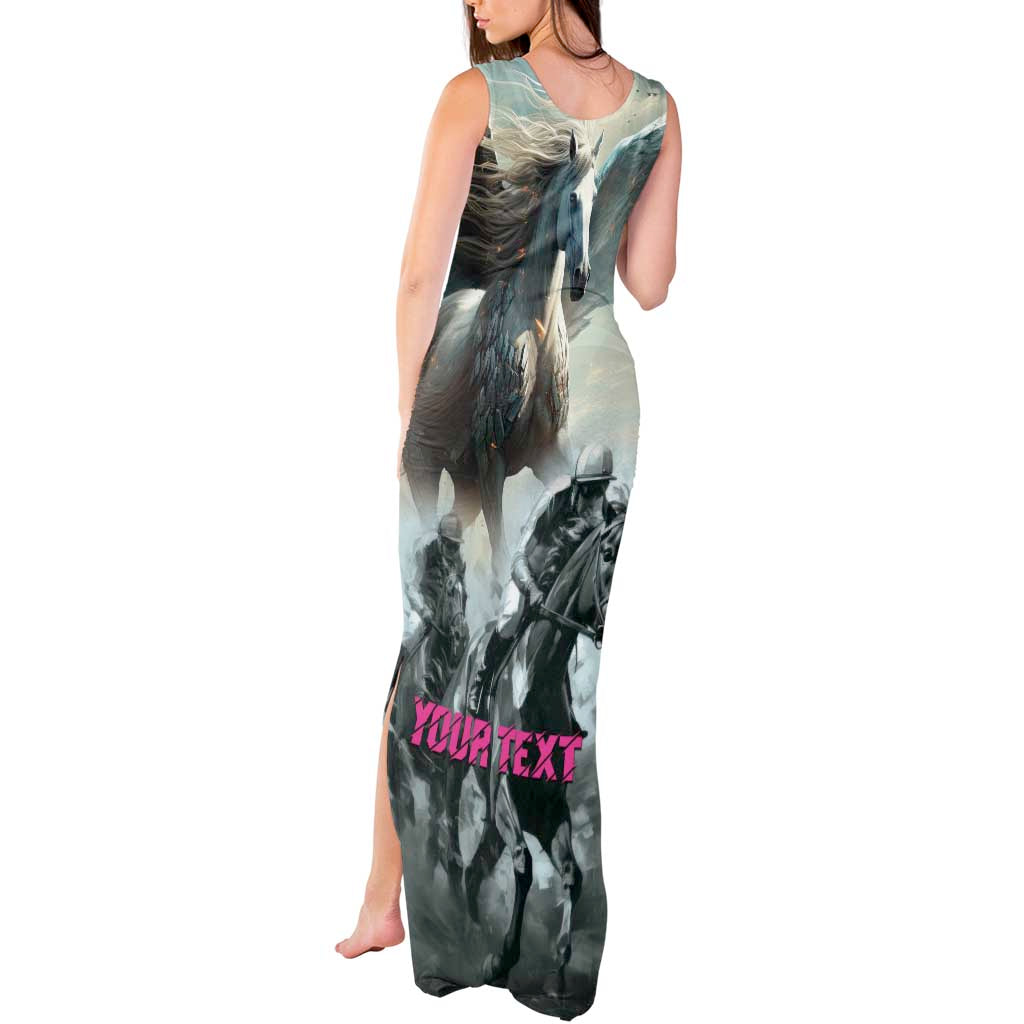 Personalized Pegasus Horse Racing 2025 Tank Maxi Dress Soar to Victory - Wonder Print Shop
