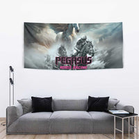 Pegasus Horse Racing 2025 Tapestry Soar to Victory - Wonder Print Shop