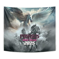 Pegasus Horse Racing 2025 Tapestry Soar to Victory - Wonder Print Shop