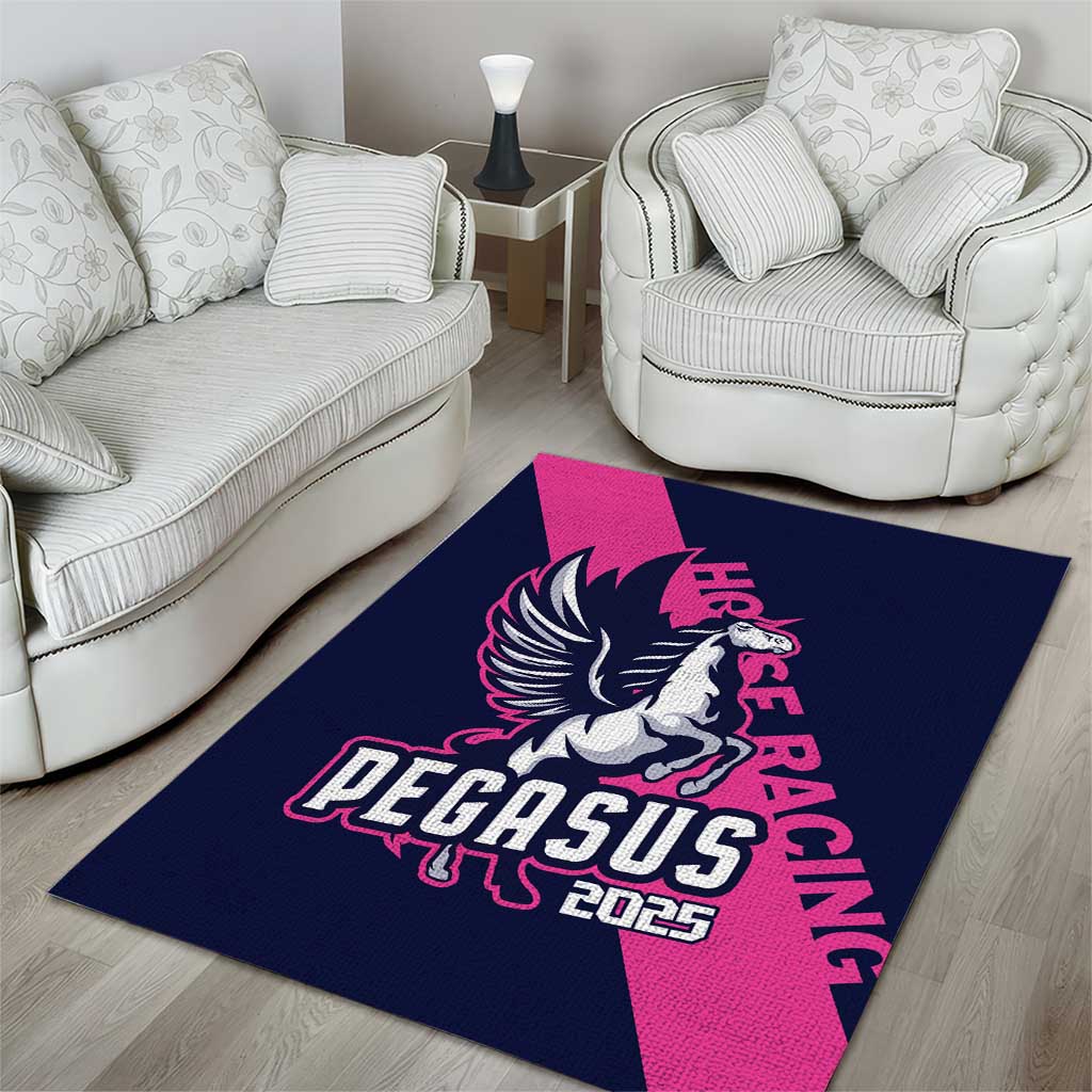 Pegasus Horse Racing 2025 Area Rug Where Champions Rise