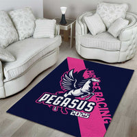 Pegasus Horse Racing 2025 Area Rug Where Champions Rise