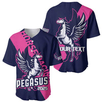 Personalized Pegasus Horse Racing 2025 Baseball Jersey Where Champions Rise