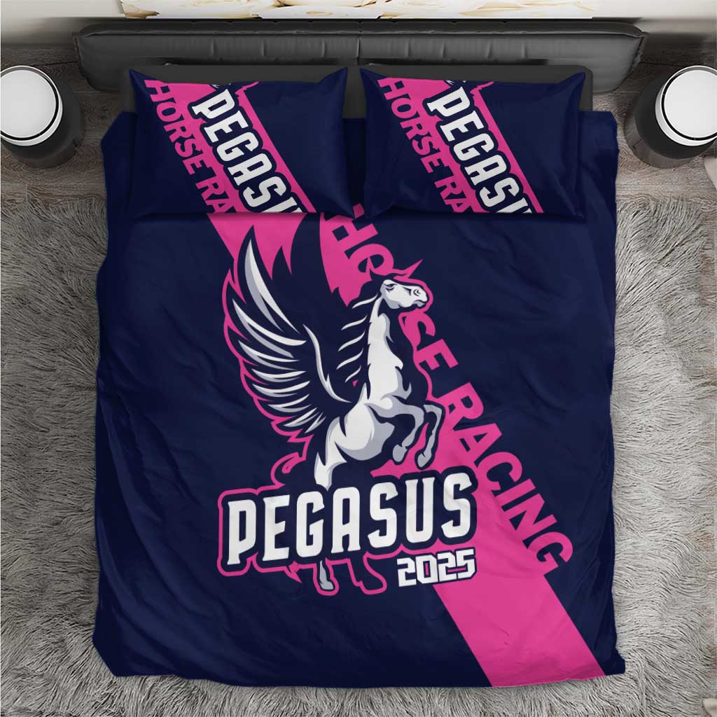 Pegasus Horse Racing 2025 Bedding Set Where Champions Rise
