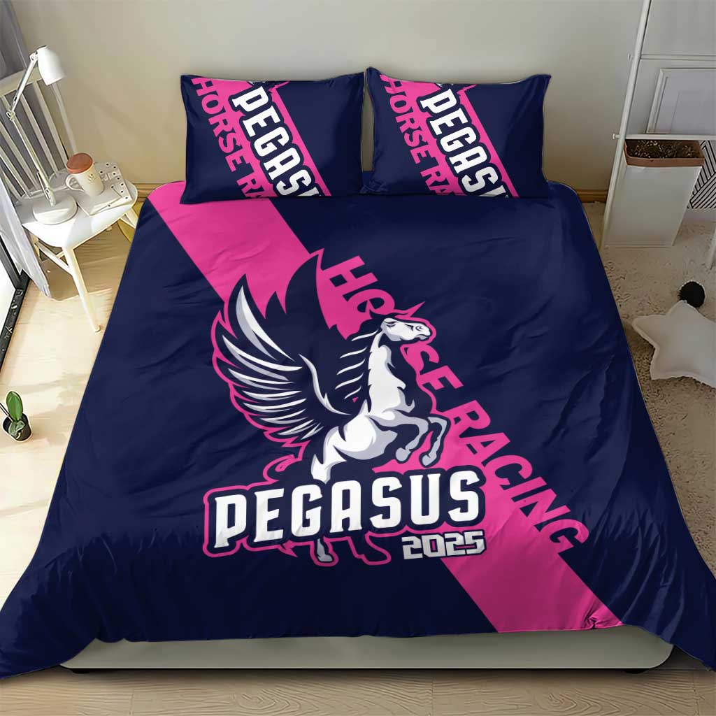 Pegasus Horse Racing 2025 Bedding Set Where Champions Rise