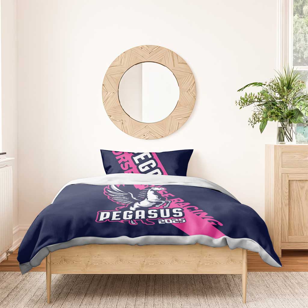 Pegasus Horse Racing 2025 Bedding Set Where Champions Rise