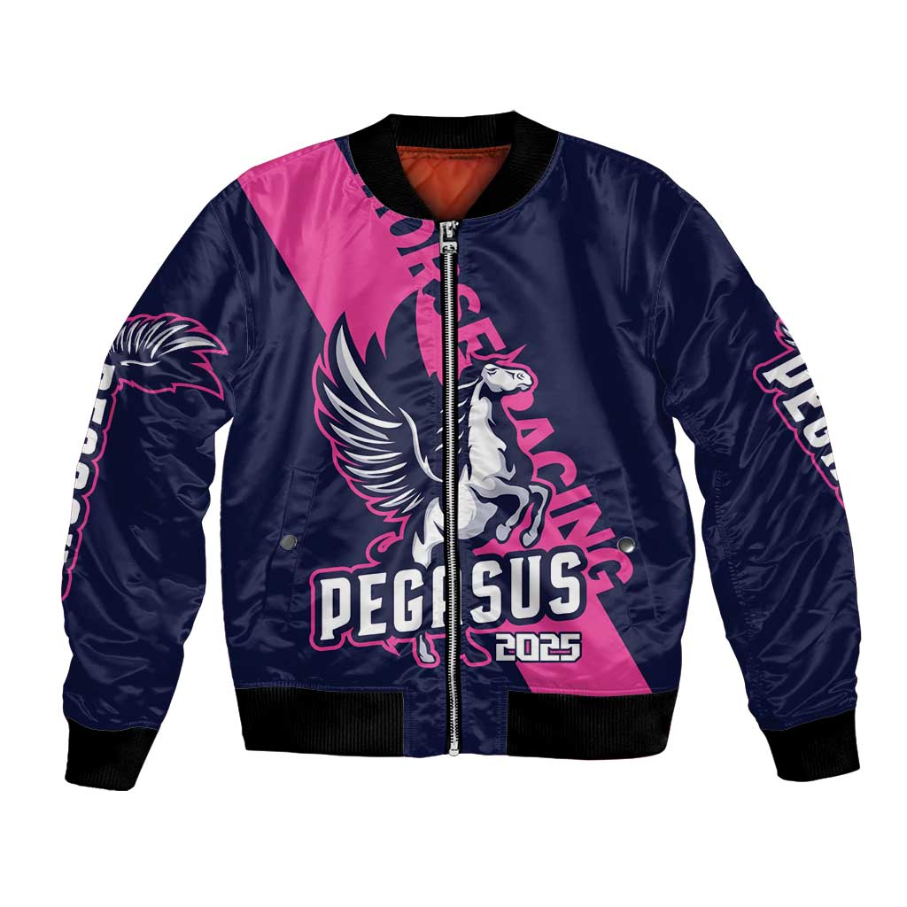 Personalized Pegasus Horse Racing 2025 Bomber Jacket Where Champions Rise