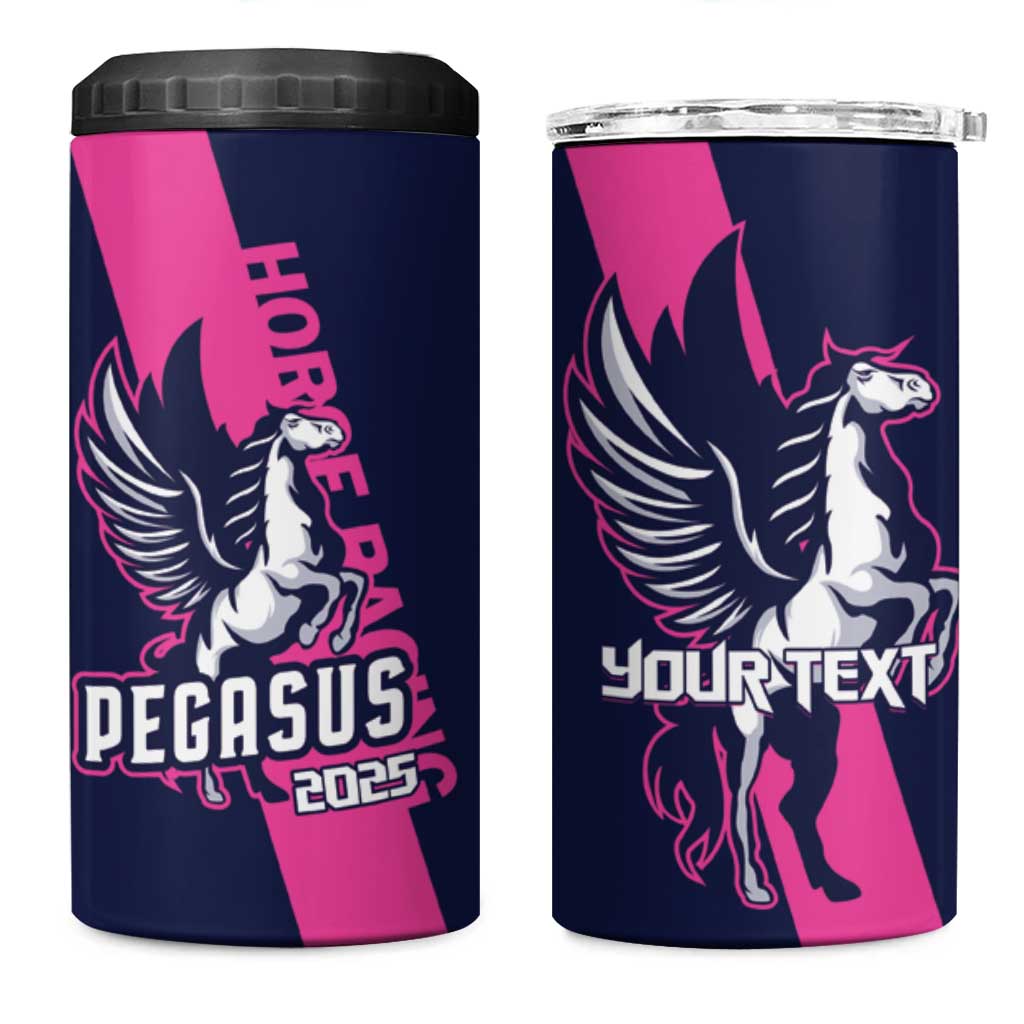 Personalized Pegasus Horse Racing 2025 4 in 1 Can Cooler Tumbler Where Champions Rise