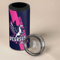 Personalized Pegasus Horse Racing 2025 4 in 1 Can Cooler Tumbler Where Champions Rise