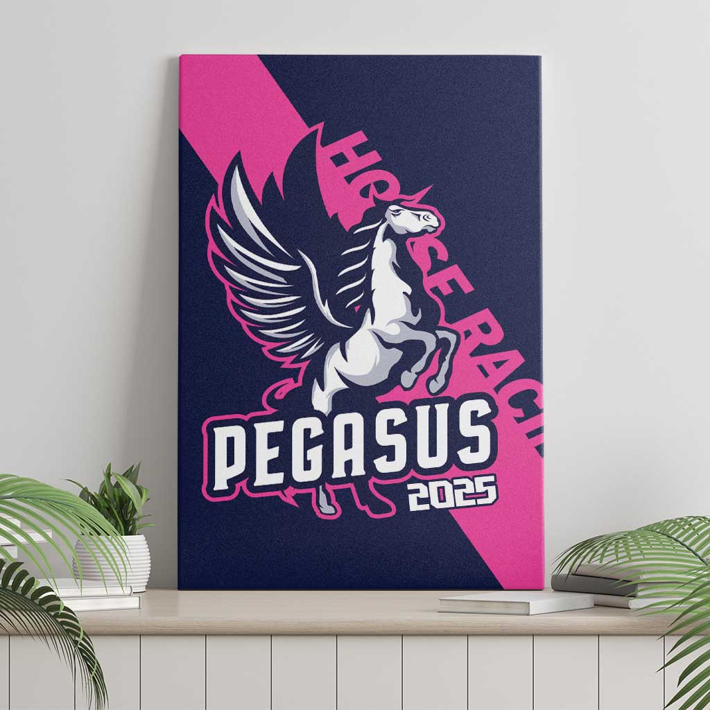 Pegasus Horse Racing 2025 Canvas Wall Art Where Champions Rise