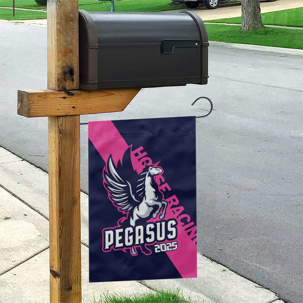 Pegasus Horse Racing 2025 Garden Flag Where Champions Rise - Wonder Print Shop