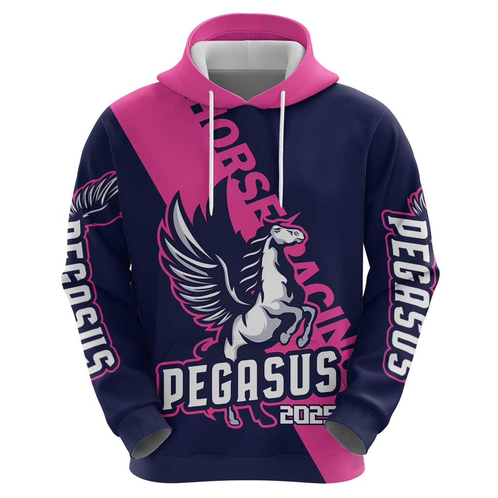 Personalized Pegasus Horse Racing 2025 Hoodie Where Champions Rise - Wonder Print Shop