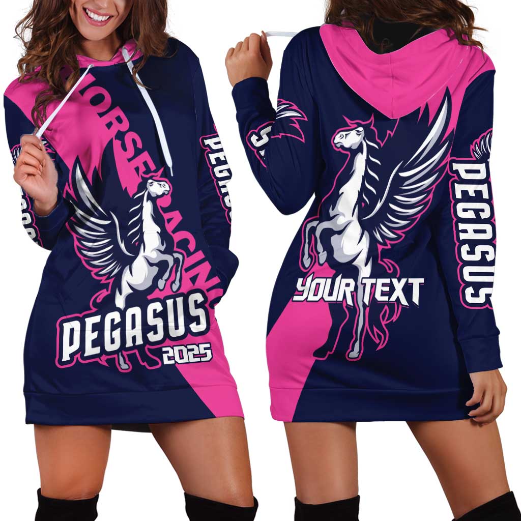 Personalized Pegasus Horse Racing 2025 Hoodie Dress Where Champions Rise - Wonder Print Shop