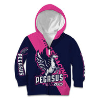 Personalized Pegasus Horse Racing 2025 Kid Hoodie Where Champions Rise - Wonder Print Shop