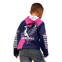 Personalized Pegasus Horse Racing 2025 Kid Hoodie Where Champions Rise - Wonder Print Shop