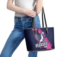 Pegasus Horse Racing 2025 Leather Tote Bag Where Champions Rise