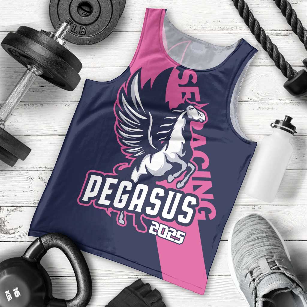 Personalized Pegasus Horse Racing 2025 Men Tank Top Where Champions Rise - Wonder Print Shop