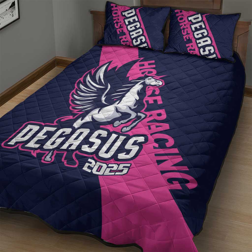 Pegasus Horse Racing 2025 Quilt Bed Set Where Champions Rise - Wonder Print Shop