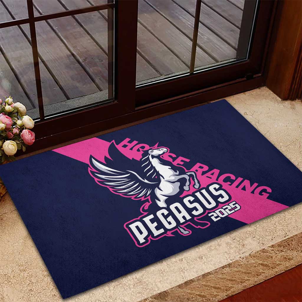 Pegasus Horse Racing 2025 Rubber Doormat Where Champions Rise - Wonder Print Shop