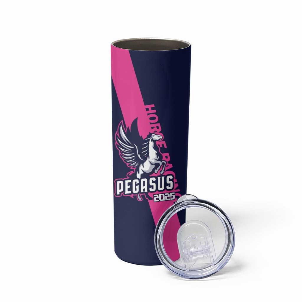 Personalized Pegasus Horse Racing 2025 Skinny Tumbler Where Champions Rise - Wonder Print Shop