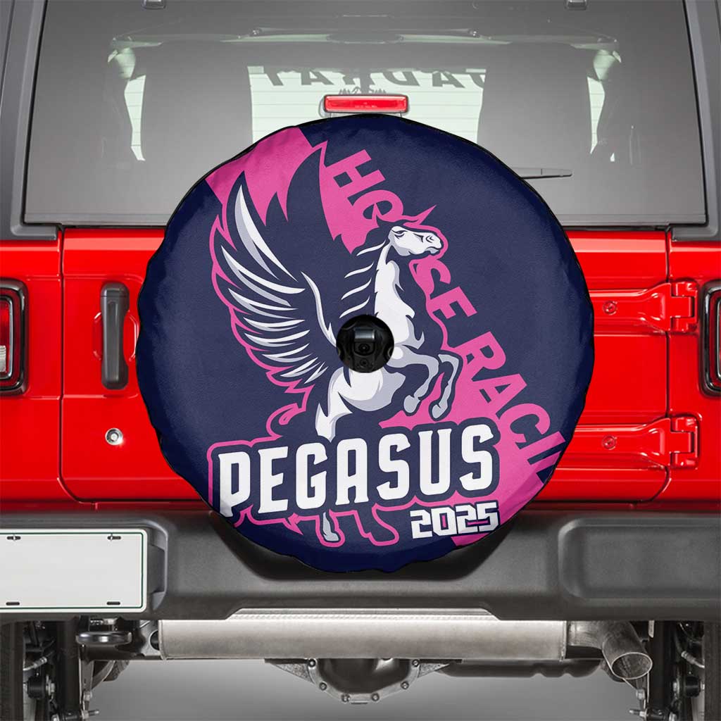 Pegasus Horse Racing 2025 Spare Tire Cover Where Champions Rise - Wonder Print Shop