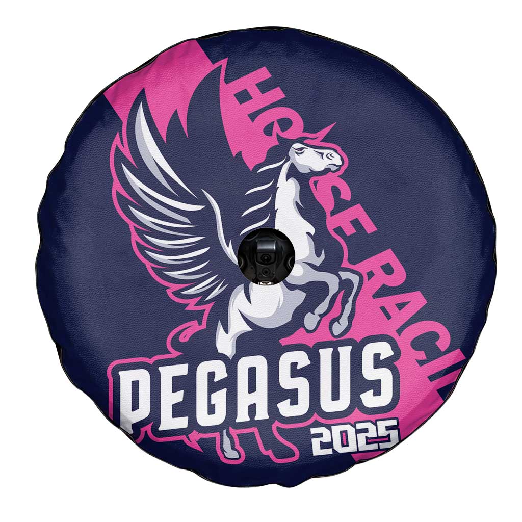 Pegasus Horse Racing 2025 Spare Tire Cover Where Champions Rise - Wonder Print Shop