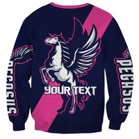 Personalized Pegasus Horse Racing 2025 Sweatshirt Where Champions Rise - Wonder Print Shop