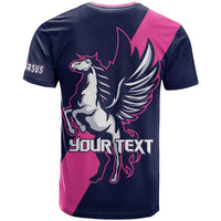 Personalized Pegasus Horse Racing 2025 T Shirt Where Champions Rise - Wonder Print Shop