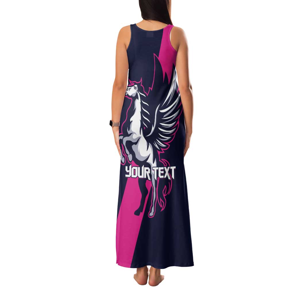 Personalized Pegasus Horse Racing 2025 Tank Maxi Dress Where Champions Rise - Wonder Print Shop