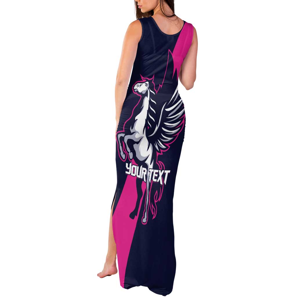 Personalized Pegasus Horse Racing 2025 Tank Maxi Dress Where Champions Rise - Wonder Print Shop
