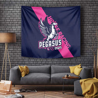 Pegasus Horse Racing 2025 Tapestry Where Champions Rise - Wonder Print Shop