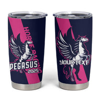 Personalized Pegasus Horse Racing 2025 Tumbler Cup Where Champions Rise - Wonder Print Shop