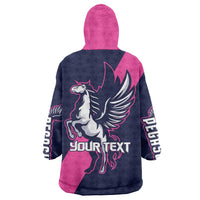 Personalized Pegasus Horse Racing 2025 Wearable Blanket Hoodie Where Champions Rise - Wonder Print Shop