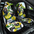 Jamaica Car Seat Cover Proud to be Lightning Bolt