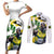 Jamaica Couples Matching Short Sleeve Bodycon Dress and Long Sleeve Button Shirt Proud to be Lightning Bolt - Wonder Print Shop