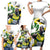 Jamaica Family Matching Short Sleeve Bodycon Dress and Hawaiian Shirt Proud to be Lightning Bolt - Wonder Print Shop