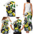 Jamaica Family Matching Tank Maxi Dress and Hawaiian Shirt Proud to be Lightning Bolt - Wonder Print Shop
