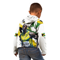 Jamaica Kid Hoodie Proud to be Lightning Bolt - Wonder Print Shop