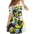 Jamaica Kid Short Sleeve Dress Proud to be Lightning Bolt - Wonder Print Shop