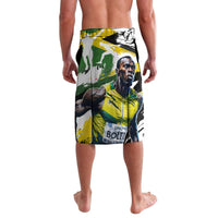 Jamaica Lavalava Proud to be Lightning Bolt - Wonder Print Shop