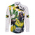 Jamaica Long Sleeve Button Shirt Proud to be Lightning Bolt - Wonder Print Shop