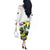 Jamaica Off The Shoulder Long Sleeve Dress Proud to be Lightning Bolt - Wonder Print Shop