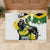 Jamaica Rubber Doormat Proud to be Lightning Bolt - Wonder Print Shop