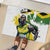 Jamaica Rubber Doormat Proud to be Lightning Bolt - Wonder Print Shop