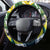 Jamaica Steering Wheel Cover Proud to be Lightning Bolt - Wonder Print Shop