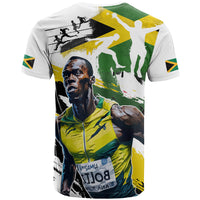 Jamaica T Shirt Proud to be Lightning Bolt - Wonder Print Shop