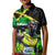 Jamaica Lightning Bolt Kid Polo Shirt Proud of Jumieka Splash Style Black Color - Wonder Print Shop