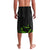 Jamaica Lightning Bolt Lavalava Proud of Jumieka Splash Style Black Color - Wonder Print Shop