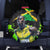 Jamaica Lightning Bolt Spare Tire Cover Proud of Jumieka Splash Style Black Color - Wonder Print Shop